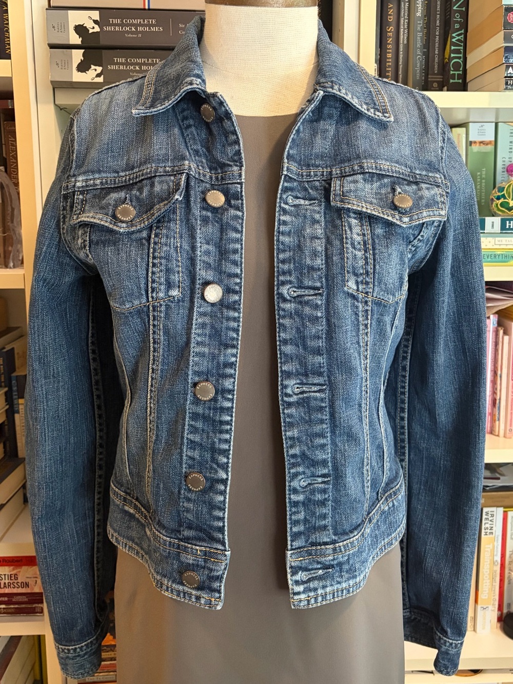 Express Blue Jean Denim Jacket